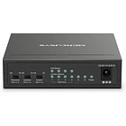 Switch 6 puertos 10/100 mbps desktop 4-port POE+ 40W  2