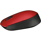 Mouse inalambrico Logitech M170 ROJO 3