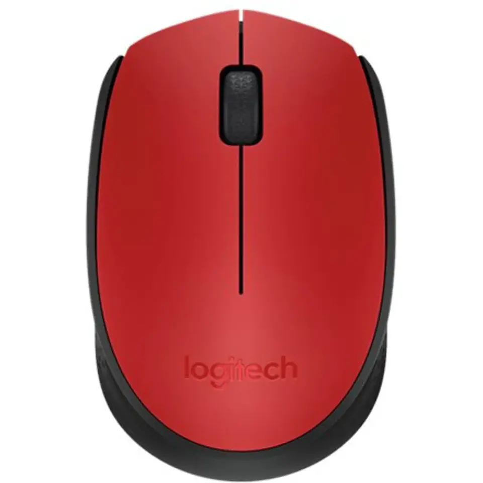 Mouse inalambrico Logitech M170 ROJO 1