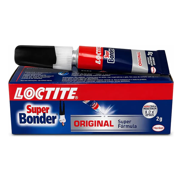 Adhesivo Instantaneo Super Bonder Original 2gr Loctite 1