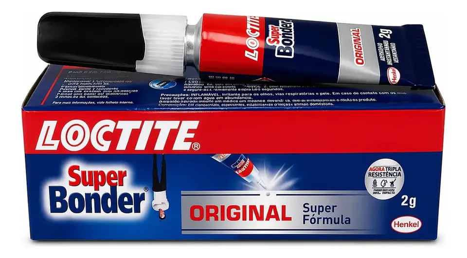 Adhesivo Instantaneo Super Bonder Original 2gr Loctite 1