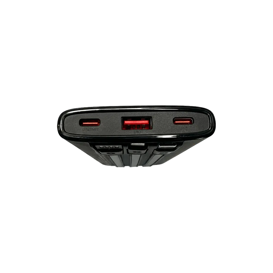 Bateria portatil 10.000mAh 3 cables carga rapida 22.5W MO-26L 4