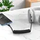 Cable de audio auxiliar 3.5 a USB-C trenzado tipo resorte - Miniatura 3