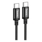 Cable Tipo C a Tipo C Hoco X109 2 Metro 60w Negro 1