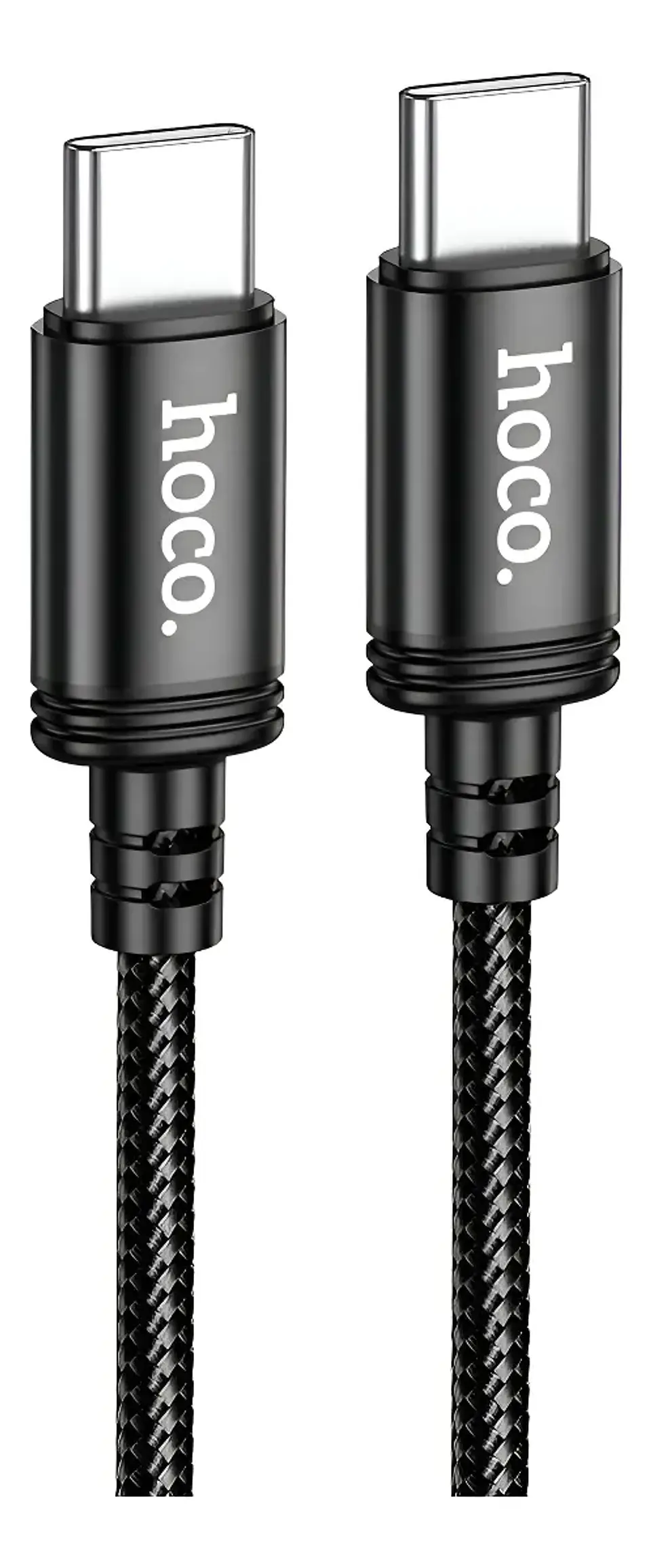 Cable Tipo C a Tipo C Hoco X109 2 Metro 60w Negro 1