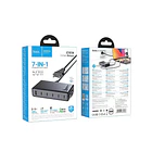 Cargador 6 en 1 C152A 5 USB-C + 1 USB 3.0 5