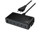 Cargador 6 en 1 C152A 5 USB-C + 1 USB 3.0 3
