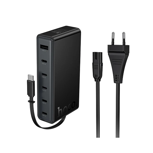 Cargador 6 en 1 C152A 5 USB-C + 1 USB 3.0 2