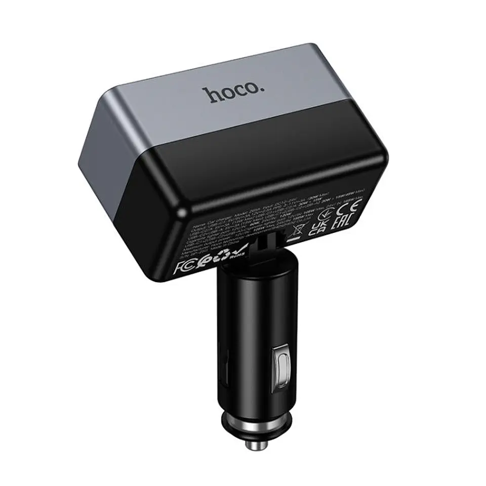 argador adaptador vehiculo cenicero 165w + 2 usb-c + usb Z65A 3