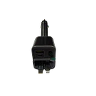 Cargador De Auto 4 En 1 Hoco Ace1 Led 80w Negro 3