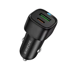 Cargador automovil dual usb-c y usb 38w Z25 + cable c a c 1