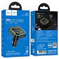 Cargador de Auto Transmisor Hoco E85 Rgb 20w Qc 3.0 Negro - Miniatura 3