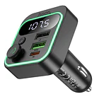 Cargador de Auto Transmisor Hoco E85 Rgb 20w Qc 3.0 Negro 1
