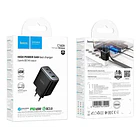 Cargador Carga Rapida Hoco C160a 65w Triple Negro 3