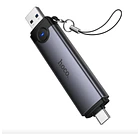 Lector De Tarjetas 3 En 1 Tipo C Sd Micro Sd + Usb Hoco Hb56 3