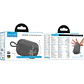 Parlante Bluetooth Hoco Hc46 7w Tws Gris - Miniatura 3