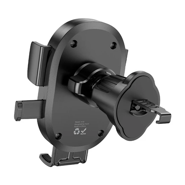Soporte De Auto Rejilla Hoco H18 Negro 2