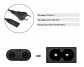 Cable de poder tipo 8 1.8m - Miniatura 4