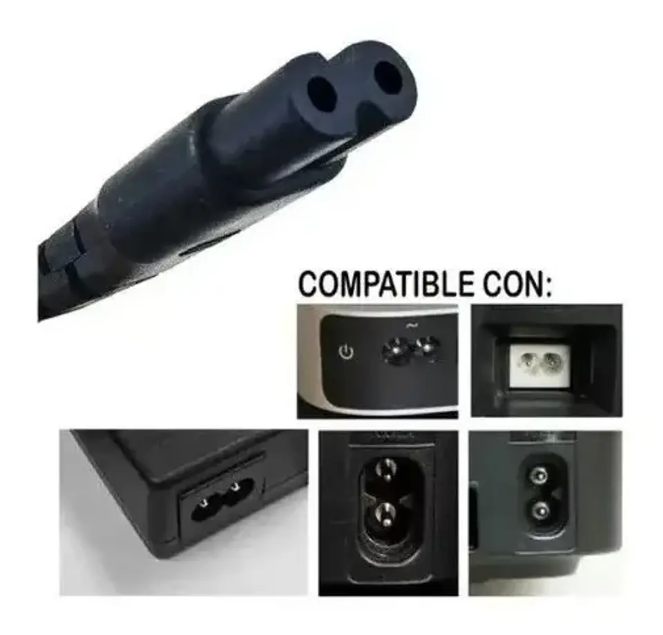 Cable de poder tipo 8 1.8m 3