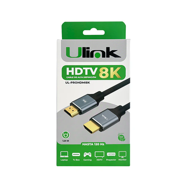 Cable HDMI de Alta Definición, 8K 60Hz, 4K 120Hz, 1,8 M 3