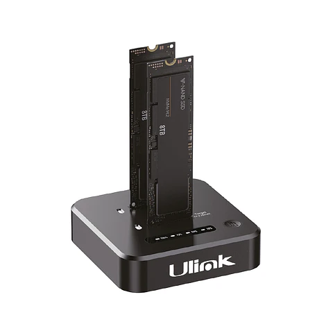 Docking Station SSD NVME funcion de clonado Mod. UL-DCKCL2