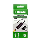 HUB Adaptador multipuerto USB C 4 en 1 / Mod. UL-ADC403G 3