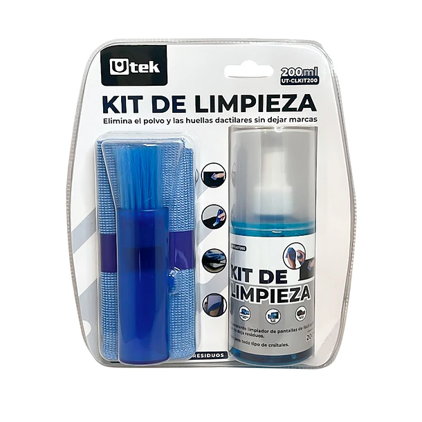 Kit de limpieza universal 3 en 1 – 200ml Mod. UT-CLKIT200 1
