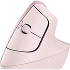 Mouse Ergonónico Inalámbrico Logitech Lift Vertical 4000DPI 6 BT Rosado 2