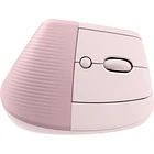 Mouse Ergonónico Inalámbrico Logitech Lift Vertical 4000DPI 6 BT Rosado 3