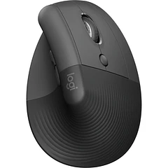Mouse Ergonómico Inalámbrico Logitech Lift Vertical Óptico 4000DPI 6 BT Grafito