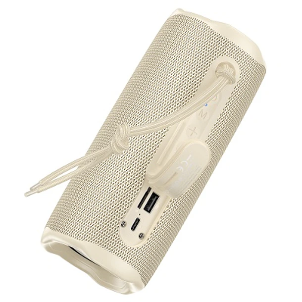 Parlante BT R100 borofone beige 5W X2 2