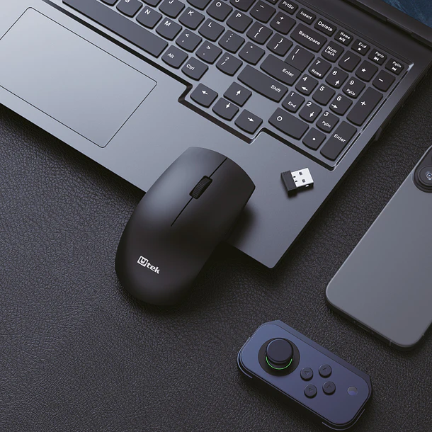 Mouse Inalámbrico 2.4 GHz Silencioso / Mod. UT-MOW130 2