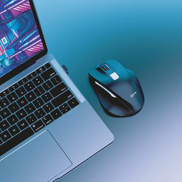Mouse Inalámbrico 6 Botones Silenciosos 2.4 GHz / Mod. UT-MOW366 2