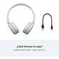 Audifonos SONY WH-CH520 BT blanco  - Miniatura 3