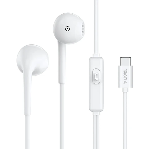 Auriculares con cable USB-C AUT124 con micrófono
