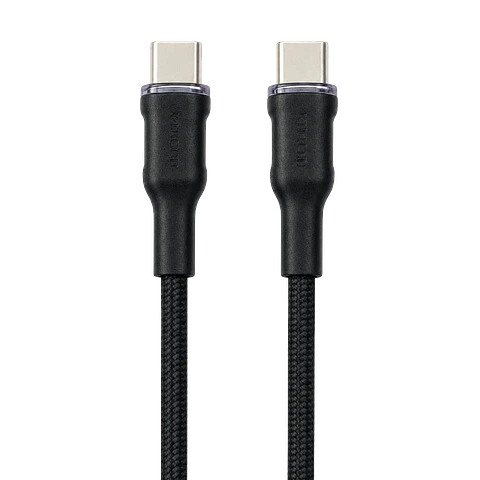 Cable de carga 5A Usb-c a Usb-c 2 METROS 100W trenzado
