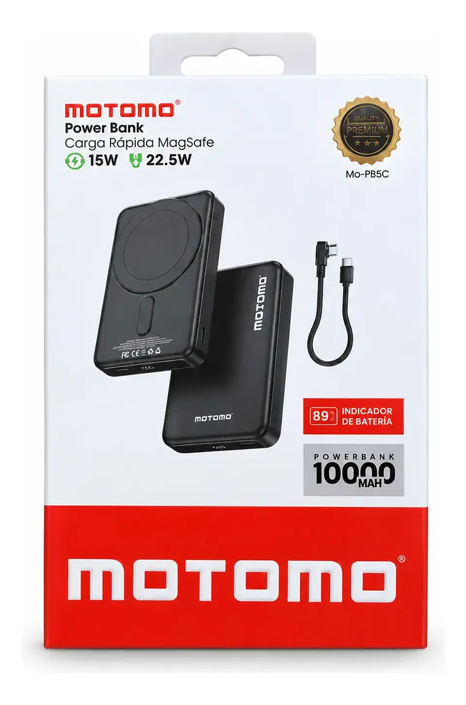Powerbank inalambrica magsafe 10.000mah 15W 2