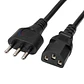 Cable Poder IEC C13 para PC Monitor UPS 220V PS - Miniatura 2