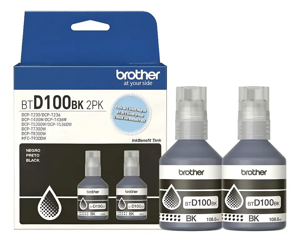 Tinta para impresora Brother BTD100 2