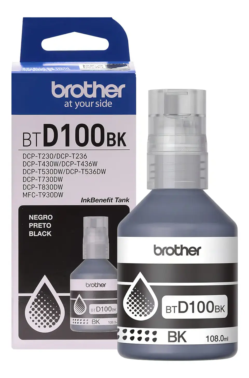 Tinta para impresora Brother BTD100 5