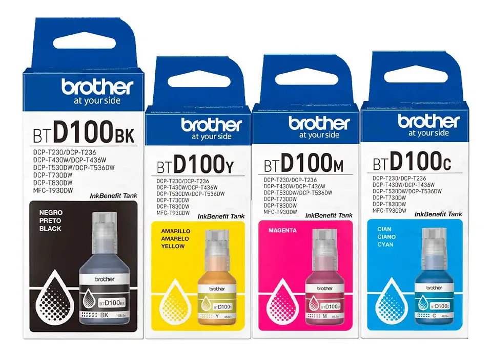 Tinta para impresora Brother BTD100 1