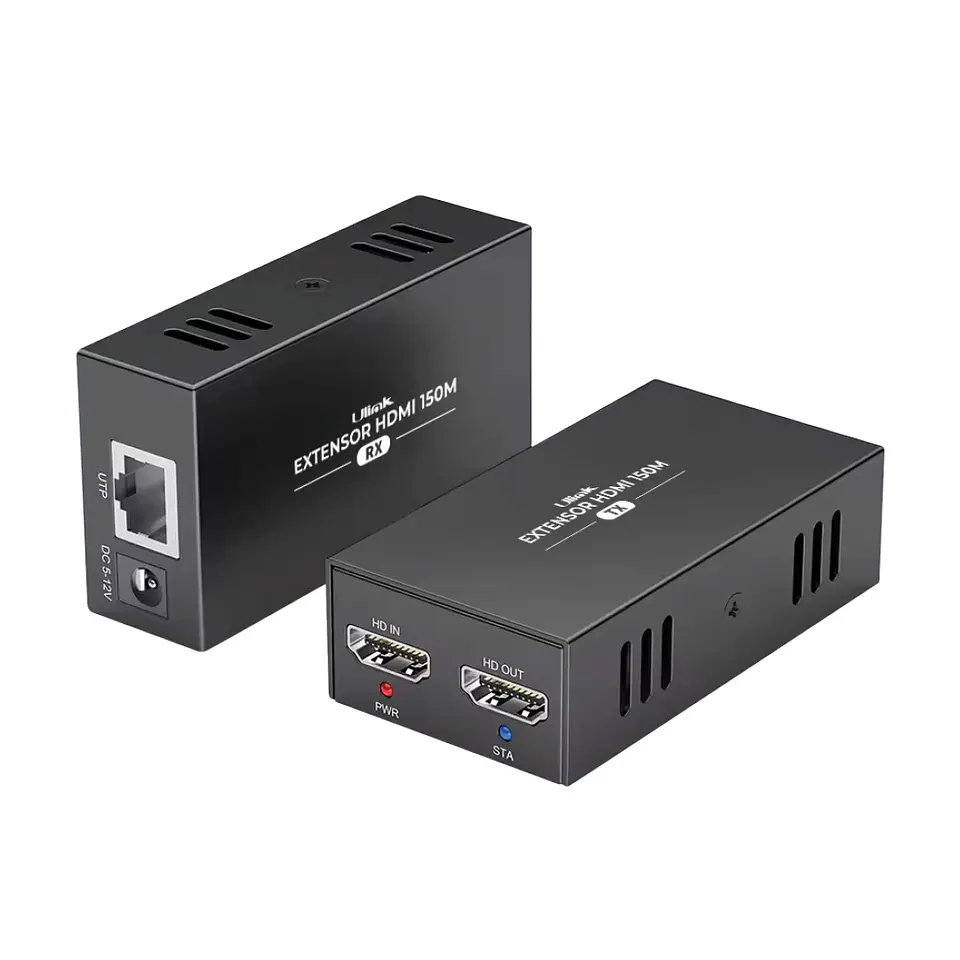 Extensor de video HDMI por cable UTP RJ45 activo hasta 150 metros ULINK 1