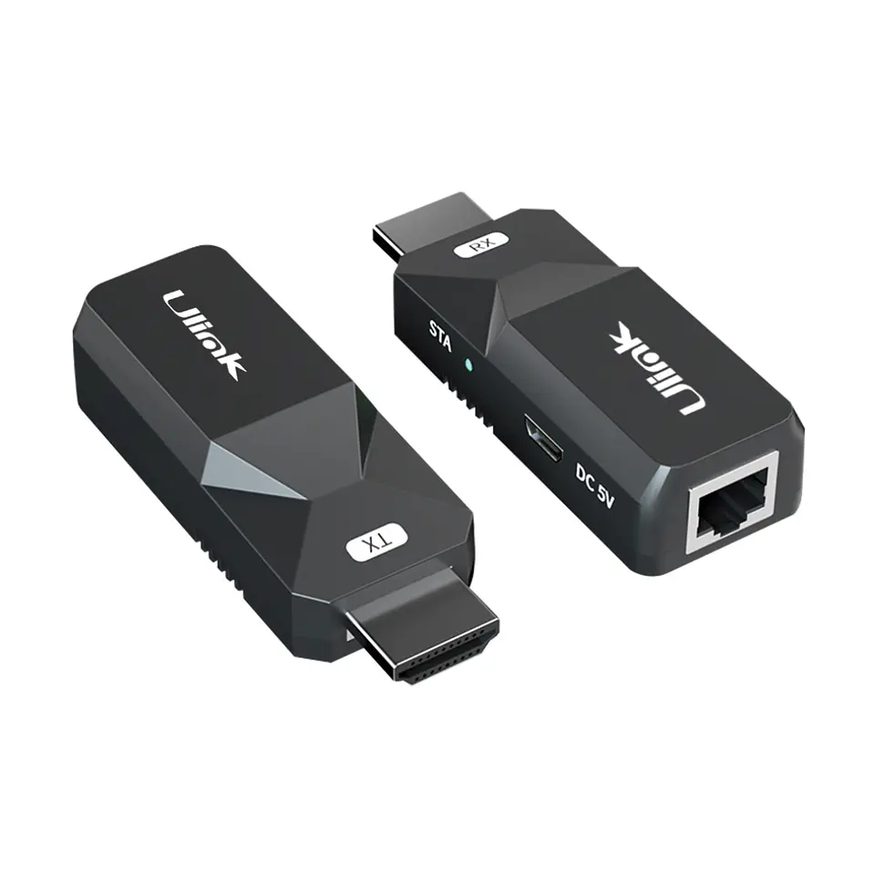 Extensor de video HDMI por cable UTP RJ45 activo hasta 50 metros ULINK 1