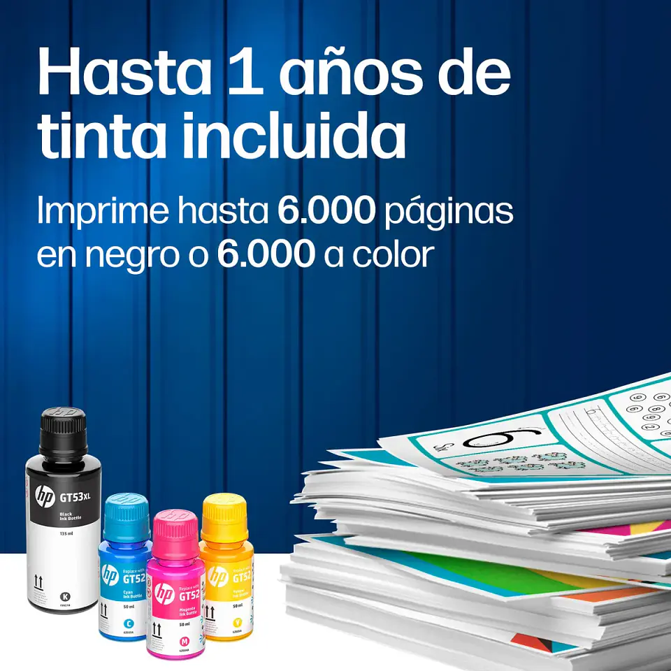 Impresora multifunción a color HP Smart Tank 583 con wifi 4