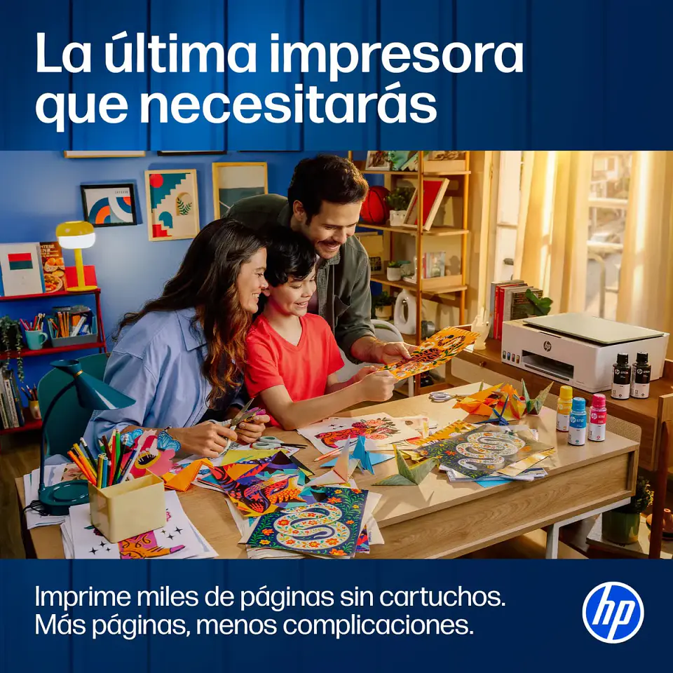 Impresora multifunción a color HP Smart Tank 583 con wifi 7