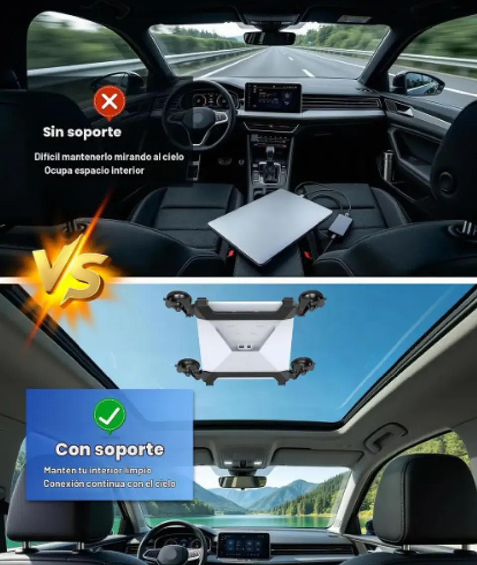 Starlink Mini Soporte De Ventosa Para Automóvil 5