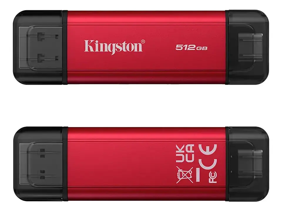 Kingston SSD Externo USB 3.2 GEN 2 512GB DUAL  3