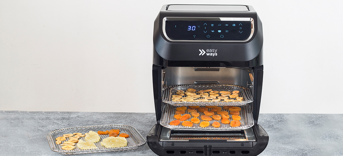 ¿Cómo deshidratar alimentos? Freidora de Aire Air Fryer Plus