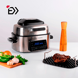 Parrilla Freidora de Aire Air Fryer Grill 6 L