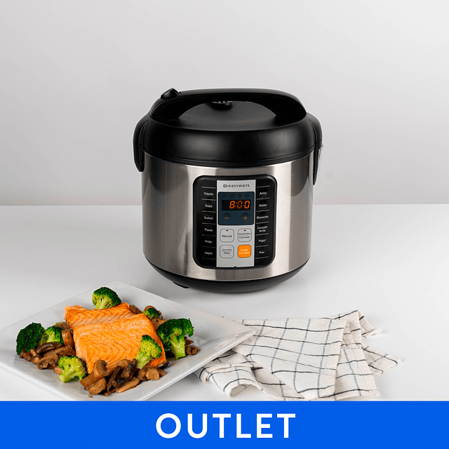 Olla Multifuncional MultiCooker Pro 5.5 L Outlet